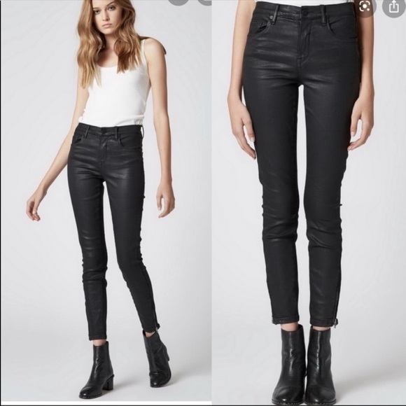 Blank Nyc The Bond Coated Zip Ankle 